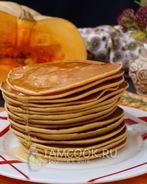 Тыквенные панкейки