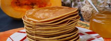 тыквенные панкейки. Шаг 12