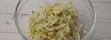 яблочные панкейки без муки. Шаг 2