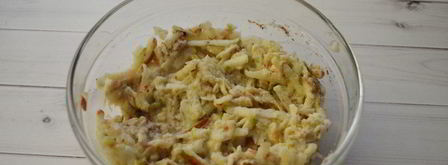 яблочные панкейки без муки. Шаг 4