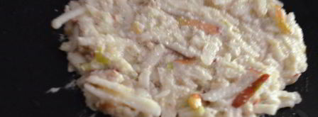 яблочные панкейки без муки. Шаг 5