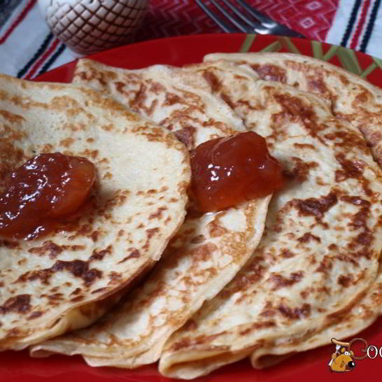 Рецепт заварных блинов на кефире