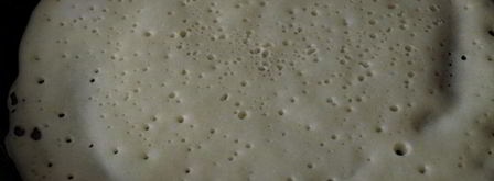 заварные блины на кефире. Шаг 4