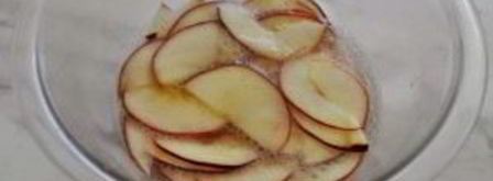 булочки из слоеного теста и яблок. Шаг 2