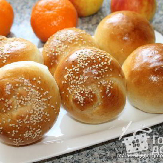 Рецепт булочек к завтраку