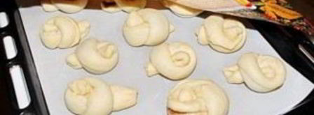 булочки на кефире в духовке. Шаг 8