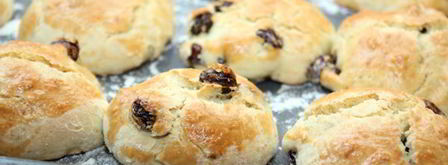 булочки с изюмом. Шаг 9