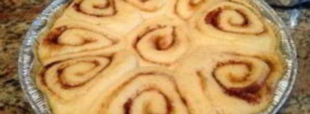 булочки с корицей и сливочной поливкой. Шаг 10