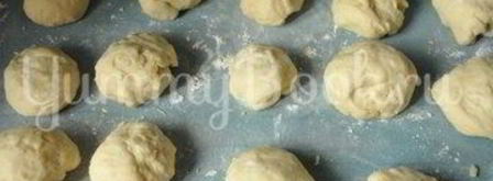 булочки с курагой и изюмом. Шаг 3