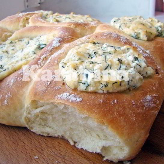 Рецепт булочек с сыром и творогом