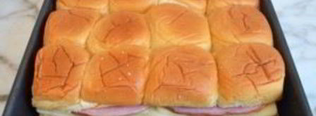 булочки с сыром и ветчиной. Шаг 3