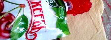 булочки с вишневым джемом. Шаг 5