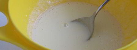 булочки с зеленым луком и ветчиной. Шаг 3