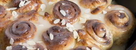 булочки синабон с корицей. Шаг 16