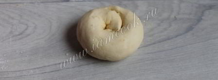 булочки улитки с сыром. Шаг 4