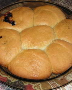 Булочки в мультиварке с вареньем к чаю