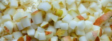 королевская ватрушка с грушами. Шаг 3