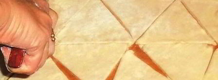 круассаны из слоеного теста. Шаг 11