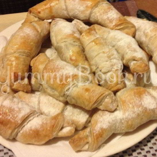 Рецепт круассанов с шоколадом и апельсиновой цедрой