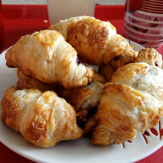 Рецепт круассанов с шоколадом