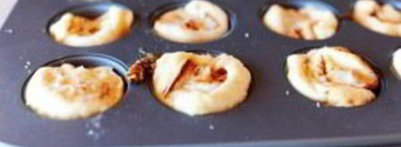 мини-булочки с орехами. Шаг 6