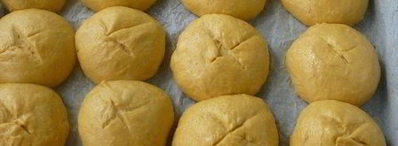 многозерновые тыквенные булочки. Шаг 4