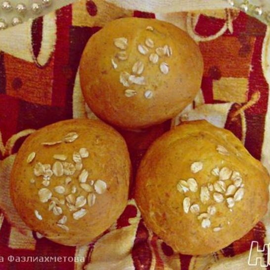 Рецепт морковных булочек с отрубями
