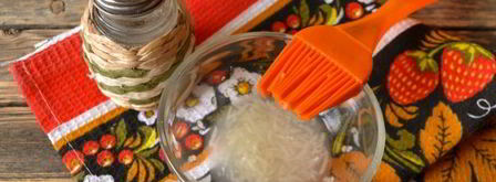 пампушки-завитушки из готового дрожжевого теста. Шаг 14