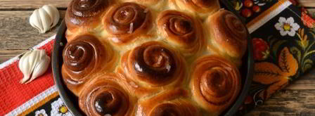 пампушки-завитушки из готового дрожжевого теста. Шаг 15