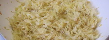 постные булочки с капустой. Шаг 4