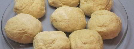 постные булочки с капустой. Шаг 5