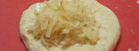 постные булочки с капустой. Шаг 7