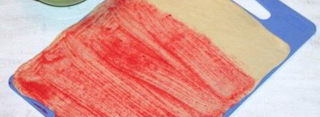 рождественские булочки-елочки. Шаг 7