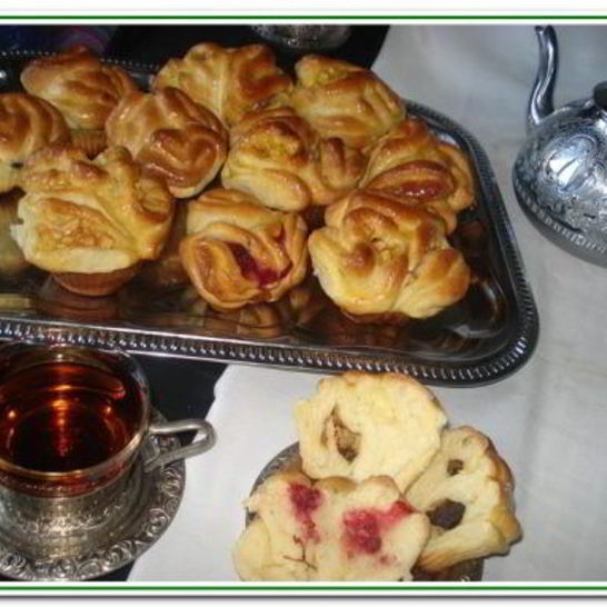 Рецепт сдобных булочек с разной начинкой