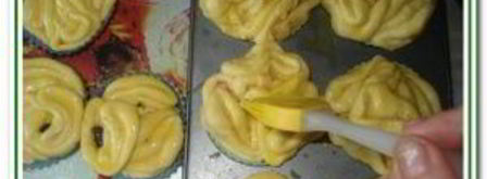 сдобные булочки с разной начинкой. Шаг 13