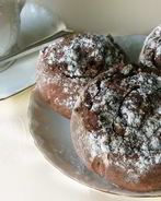 Шоколадные булочки с начинкой