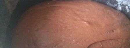 шоколадные булочки с начинкой. Шаг 2