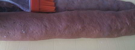 шоколадные булочки с начинкой. Шаг 6