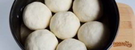 сырные булочки с мясной начинкой. Шаг 11