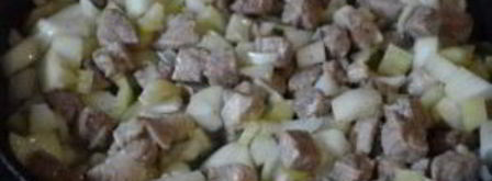 сырные булочки с мясной начинкой. Шаг 4