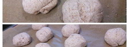 творожные булочки на цельнозерновой муке. Шаг 4