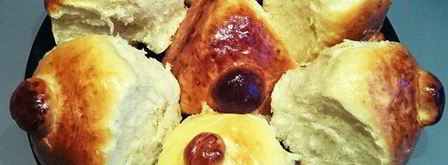 творожные булочки с шафраном. Шаг 7