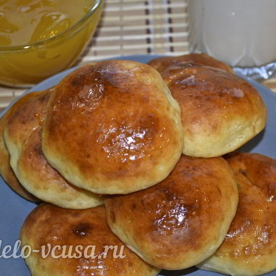 Рецепт творожных булочек с шоколадом