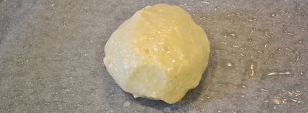 творожные булочки с шоколадом. Шаг 8