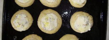 ватрушка с творогом по-русски. Шаг 7