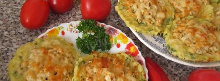 ватрушки картофельные с курицей. Шаг 11