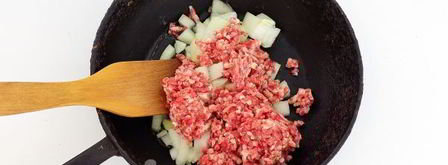 ватрушки с мясом. Шаг 4