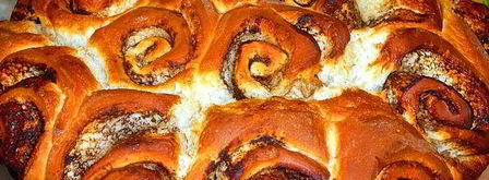 влажные коричные булочки в яблочной карамели. Шаг 6