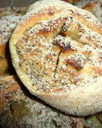 Яблочно-маковые плюшки