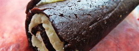 быстрый кокосово-шоколадный рулет. Шаг 13